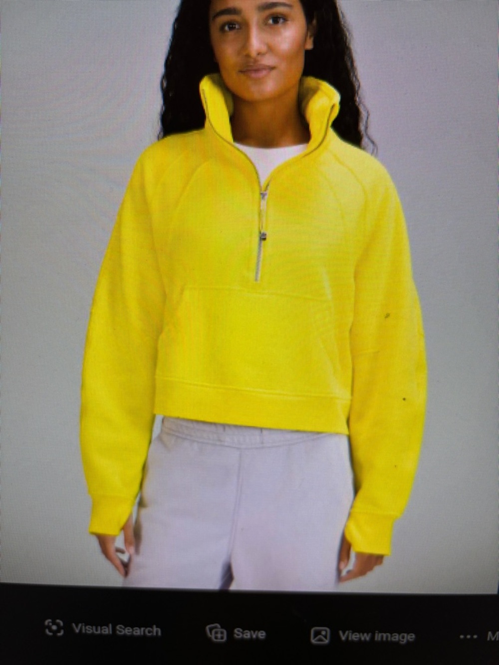 lululemon Scuba Oversized Funnel Neck Half Zip